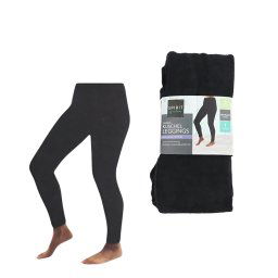 Női thermo leggings COZY fekete - többféle méretben Méret: XL