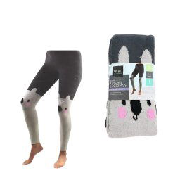 Női thermo leggings COZY KOALA szürke - többféle méretben Méret: L