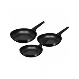 Berlinger Haus Serpenyő szett 3 részes 20/24/28cm tapadásmentes Black Vantage Collection BH/8230 Kifutó termék!