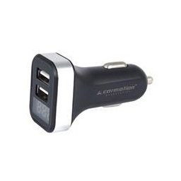 Szivargyújtó usb töltő és voltmérő ,2x USB töltő, 2.1A, 12/24V , 58709