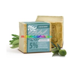 Lúgmentes Színszappan - 5% Babérfaolaj és 95% Olívaolaj. 2000 éves receptúra, 0,001% lúg! - 200 g - Natur Tanya