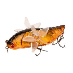 Bionic Cicada Hard Fish Csali - Spinning horgszcsali propelleres hromszg horoggal