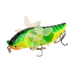 Bionic Cicada Hard Fish Csali - Spinning horgszcsali propelleres hromszg horoggal