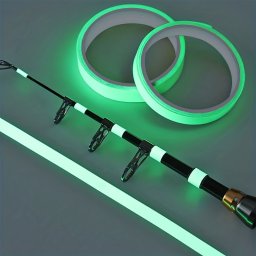 Sttben vilgt horgsz ragasztszalag - Fluoreszkl zld tekercs