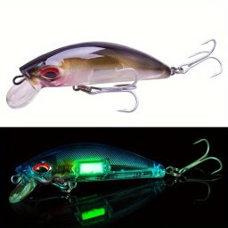 1db Luminous Minnow vilgt Horgszcsali