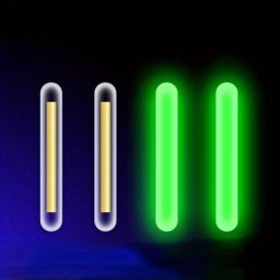 20 db vilgt fnyplcika jszakai horgszathoz - nvelje a fogst a fluoreszkl fnyplcikkkal