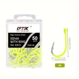 FTK 50db rozsdamentes acl horgok