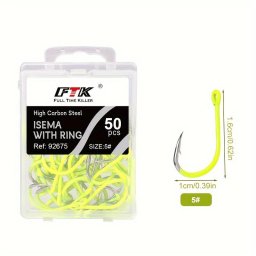 FTK 50db rozsdamentes acl horgok
