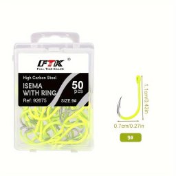 FTK 50db rozsdamentes acl horgok