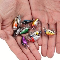 10db Minnow horgszcsali