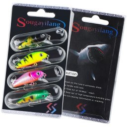 4db Sougayilang Crankbait horgszcsali