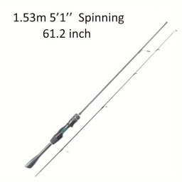 Ultraknny Crappie Panfish Bot Kpos Nyllel, Carbon Fishing UL Dobbottal