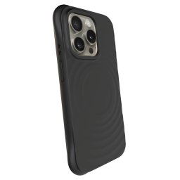 Shock-proof case s MagSafe proApple iPhone 15 Pro - Személyre szabott gravírozás - Fekete