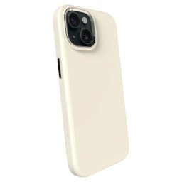 Premium case s MagSafe proApple iPhone 15 - Személyre szabott gravírozás - Bézs