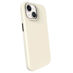 Premium case s MagSafe proApple iPhone 14 - Személyre szabott gravírozás - Bézs