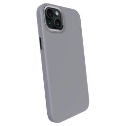 Premium case s MagSafe proApple iPhone 15 Plus - Személyre szabott gravírozás - Szürke