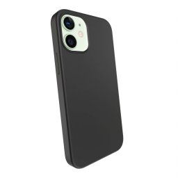 Liquid case Apple iPhone 12 mini - Személyre szabott gravírozás - Fekete