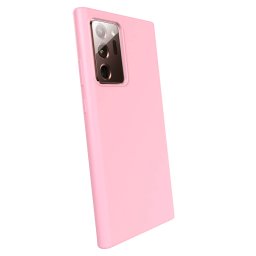 Liquid case Samsung Galaxy Note 20 Ultra - Személyre szabott gravírozás - Rózsaszín