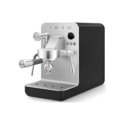 EMC02BLMEU - SMEG KOMBINÁLT ESPRESSO KÁVÉFŐZŐ, retro, matt fekete