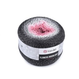 Kötőfonal Flowers Moonlight lurexszel 260 g