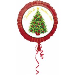 Karácsonyi Tree fólia lufi 43 cm