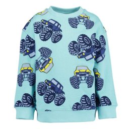 Pulcsi pulóver Monster truck kollekció menta szín