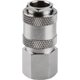 EXTOL PREMIUM gyorscsatlakoz-hvely, bels menettel, 1/4', nikkelezett rz, bliszteren