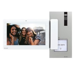 Comelit 8461XQ - 2-vezetékes többlakásos audio, video kaputelefon szett