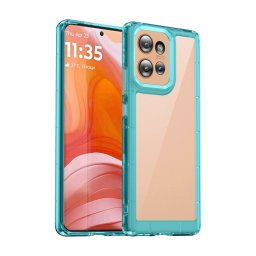 CRYSTAL Védőhuzat Motorola Edge 50 türkizhez