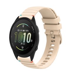 WAVY szilikon szíj Garmin Forerunner 165 bézs színhez