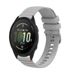 WAVY szilikon szíj Garmin Forerunner 165 szürke színhez