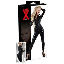 LATEX - hosszúujjú női overál (fekete)