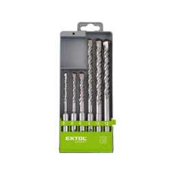 EXTOL CRAFT betonfr klt. norml befogs ; 6db, 5-12mm, (5-6-8110, 8-10-12160)