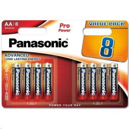 PANASONIC Pro Power alkáli elemek LR6PPG/8BW AA 1, 5V (Blistr 8db)