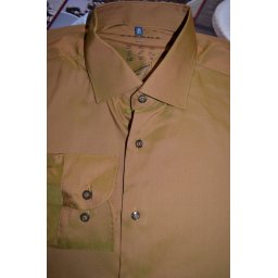 Eterna slim fit sárgásbarna férfi ing, 39