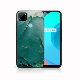 PROTEMIO MY ART szilikon borító Realme C11 GREEN MARBLE (145)