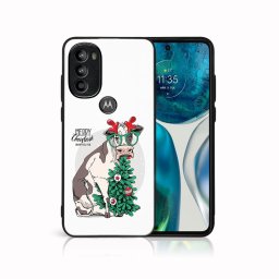 PROTEMIO MY ART borító karácsonyi dizájnnal Motorola Moto G71 5G BOLDOG CHRISTMAS (074)
