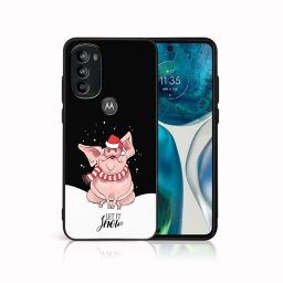 PROTEMIO MY ART borító karácsonyi dizájnnal Motorola Moto G71 5G LET IT SNOW (075)