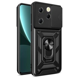 RING KAMERA Borító tartóval Infinix Hot 40 / Hot 40 Pro fekete