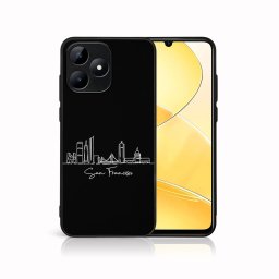 PROTEMIO MY ART Védőburkolat a Realme-hoz C51 SAN FRANCISCO (212)