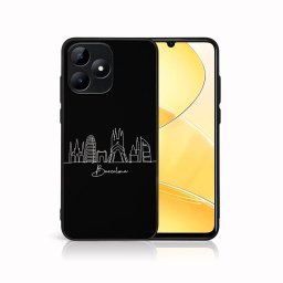 PROTEMIO MY ART Védőburkolat: Realme C51 BARCELONA (213)