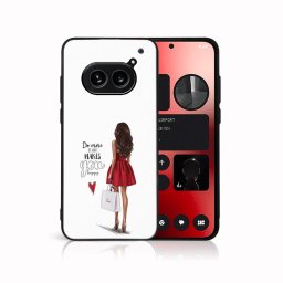 PROTEMIO MY ART Védőburkolat a Nothing Phone 2a számára RED DRESS (137)