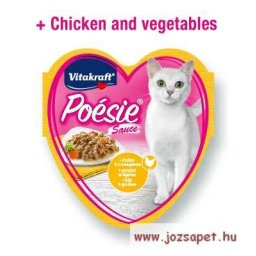 Vitakraft Poésie finom falatok alutasakban macskáknak 12x85g