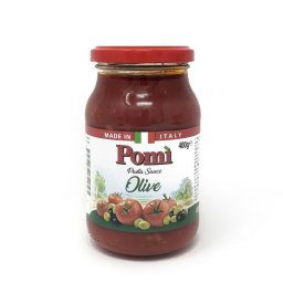 Olívás paradicsomos tésztaszósz, POMI, 400 g