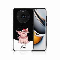 PROTEMIO MY ART Karácsonyi dizájnú borító Realme 11 Pro 5G / Pro+ 5G HAJON HAJT (075)