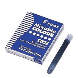 PILOT Töltőtoll patron, PILOT "Parallel Pen", kék