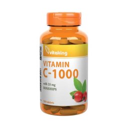 Vitaking C-vitamin 1000 mg csipkebogyó tabletta 100x