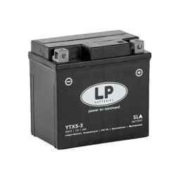 Landport 12V 4Ah YTX5-3 motorkerékpár akkumulátor JOBB+ YTX5L-BS helyett
