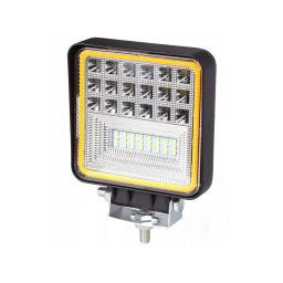 Led munkalmpa 42 LED-del s halogn izzval 126W 12V-24V Cree technolgival