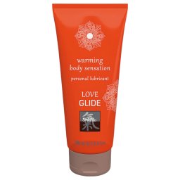 HOT Shiatsu Love Warming - vízbázisú, melegítő síkosító (100 ml)